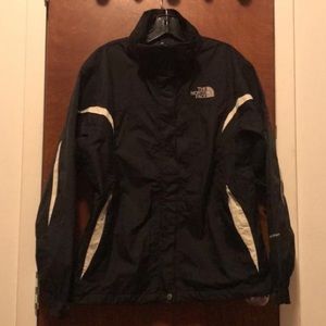 VINTAGE The North Face HyVent black and white ski shell
